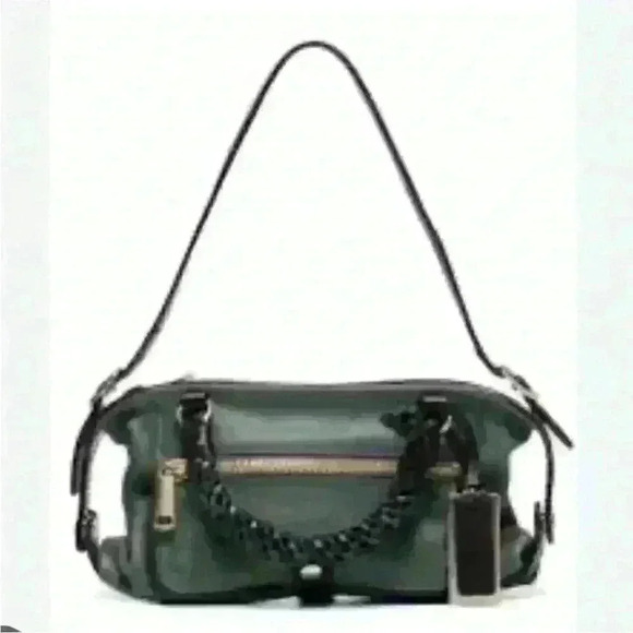 Gryson "Elissa" Black Leather Bag EUC! - Picture 8 of 10